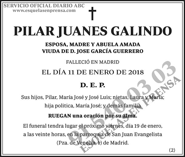 Pilar Juanes Galindo